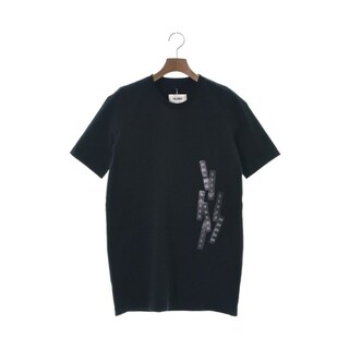 ダブレット(doublet)のdoublet ダブレット Tシャツ・カットソー ONE 黒x白 【古着】【中古】(Tシャツ/カットソー(半袖/袖なし))