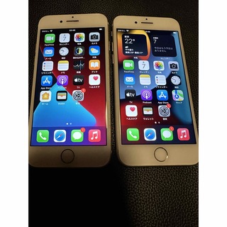 アップル(Apple)のApple iPhone7 SIMフリー 2台まとめて(スマートフォン本体)