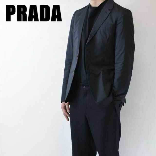 PRADA(プラダ)のMN BD0018 高級 PRADA プラダ テスートナイロン メンズ メンズのジャケット/アウター(テーラードジャケット)の商品写真