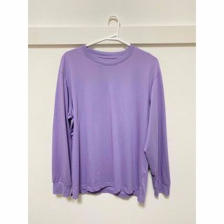 ユニクロ(UNIQLO)のエアリズムコットンUVカットクルーネックT 長袖）(Tシャツ/カットソー(七分/長袖))