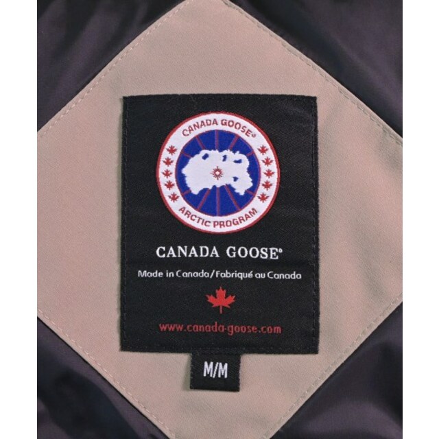 CANADA GOOSE(カナダグース)のCANADA GOOSE ダウンジャケット/ダウンベスト M ベージュ 【古着】【中古】 メンズのジャケット/アウター(ダウンジャケット)の商品写真