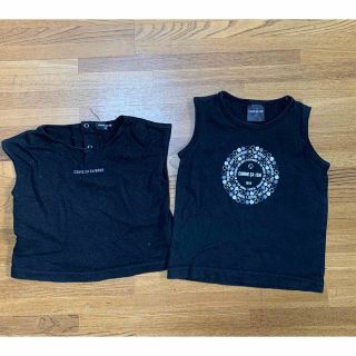 コムサイズム(COMME CA ISM)のコムサ　タンクトップ　2枚セット　サイズ80(Ｔシャツ)