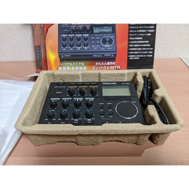 TASCAM6トラックポータブルMTR 1