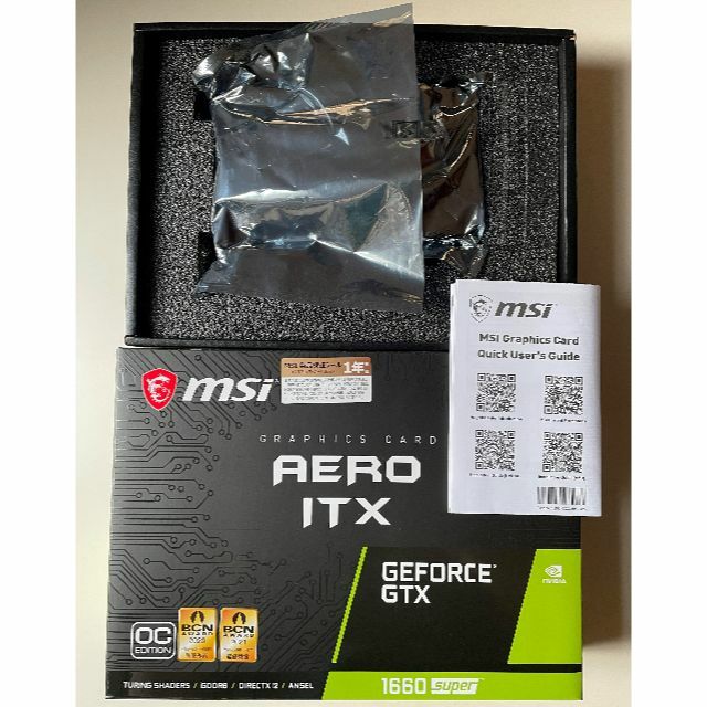 MSI NVIDIA GeForce GTX 1660 SUPER スマホ/家電/カメラのPC/タブレット(PCパーツ)の商品写真