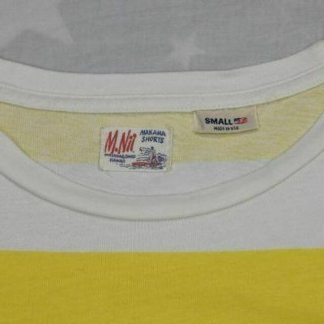 BEAMS(ビームス)のビームス USA製 ボーダー ポケット Tシャツ c8569 綿100％ 00 メンズのトップス(Tシャツ/カットソー(半袖/袖なし))の商品写真