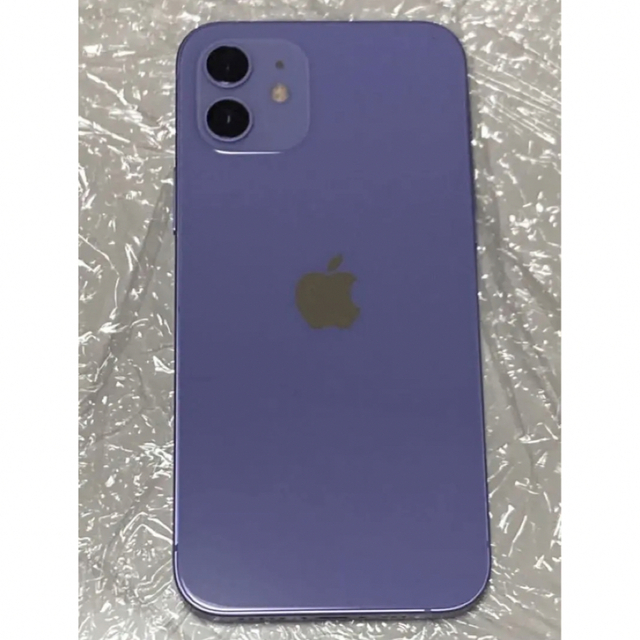 iPhone(アイフォーン)のiPhone12 64GB Purple SIMロック解除済み　 スマホ/家電/カメラのスマートフォン/携帯電話(スマートフォン本体)の商品写真