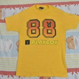 プレイボーイ(PLAYBOY)のプレイボーイ USA製 80s Tシャツ c8807 ビンテージ PLAYBOY(Tシャツ/カットソー(半袖/袖なし))