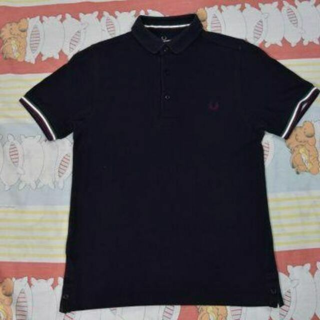 FRED PERRY(フレッドペリー)のフレッドペリー ポロ シャツ c8926 紺 綿100％ FRED PERRY メンズのトップス(ポロシャツ)の商品写真