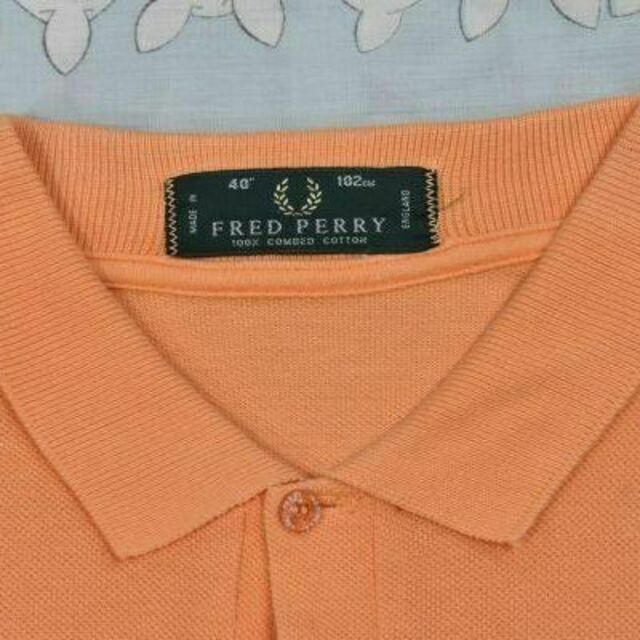 FRED PERRY(フレッドペリー)のフレッドペリー 英国製 ポロシャツ c8849 綿100％ FRED PERRY メンズのトップス(ポロシャツ)の商品写真