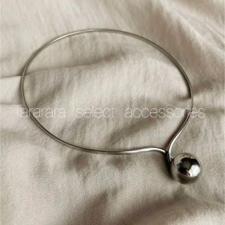 ラスト1点❗️●stainless ball choker S●金属アレ対応(ネックレス)