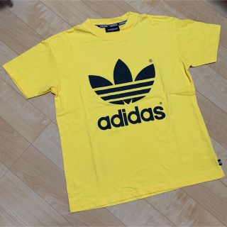 アディダス(adidas)の【発送可】adidas ヴィンテージ Tシャツ イエロー(Tシャツ/カットソー(半袖/袖なし))