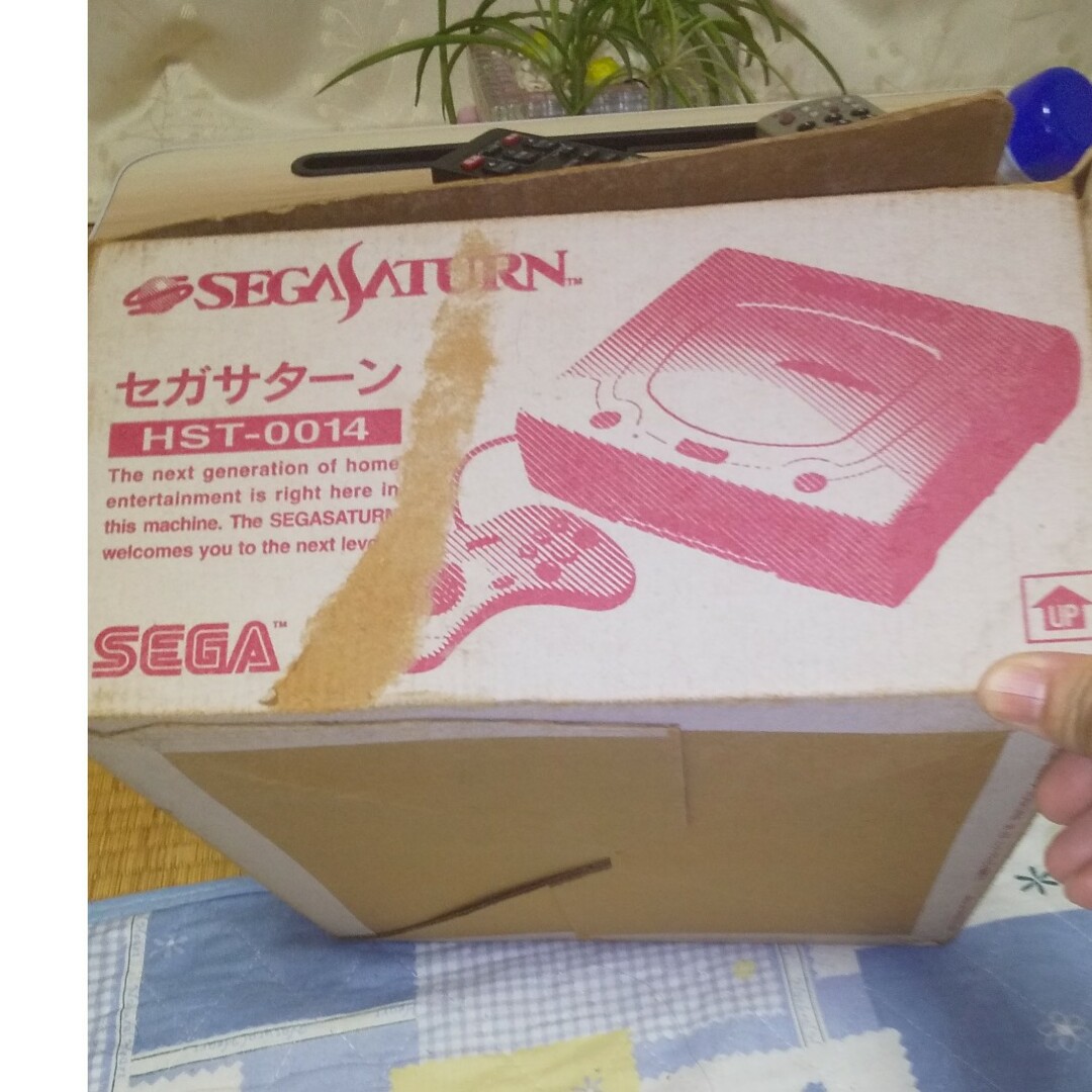 セガサターン本体ジャンク品、ソフト2枚 エンタメ/ホビーのゲームソフト/ゲーム機本体(家庭用ゲーム機本体)の商品写真