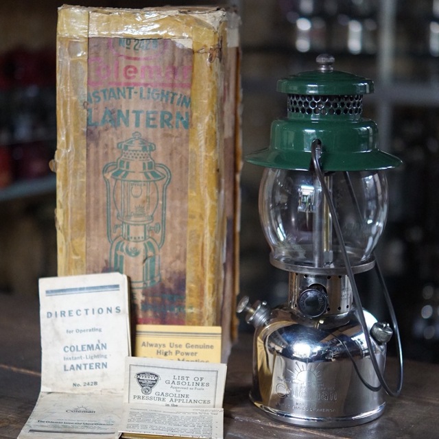 美品!1939年12月製造 コールマン242B ビンテージ ランタン-