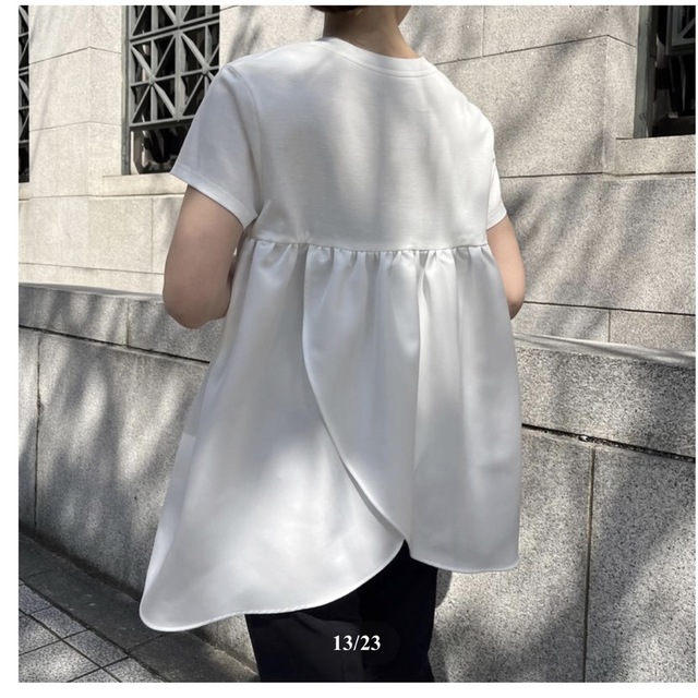 完売❤️Heve❤️ スリーブレスレディバグ ホワイト-