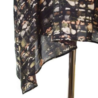 sacai - サカイ 21AW ブラウス シャツ 七分袖 シアー ツイード 21
