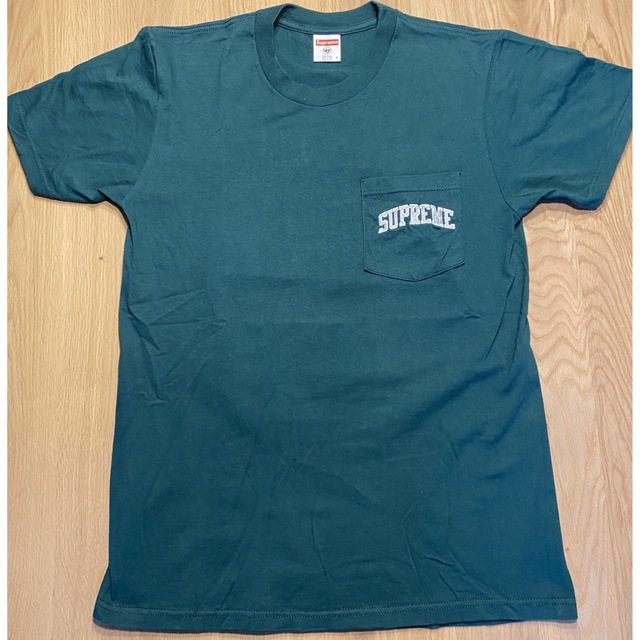 supreme RAIDERS Tee レイダース Tシャツ 緑S ポケT