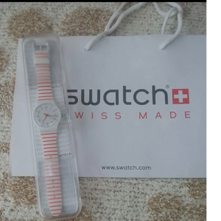 スウォッチ(swatch)のswatchのボーダー時計(腕時計)