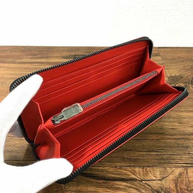 オックスフォードブルー 未使用品 Christian Louboutin ジップ