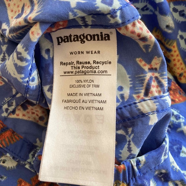 patagonia(パタゴニア)のPATAGONIA バギーズジャケット　5T キッズ/ベビー/マタニティのキッズ服男の子用(90cm~)(ジャケット/上着)の商品写真