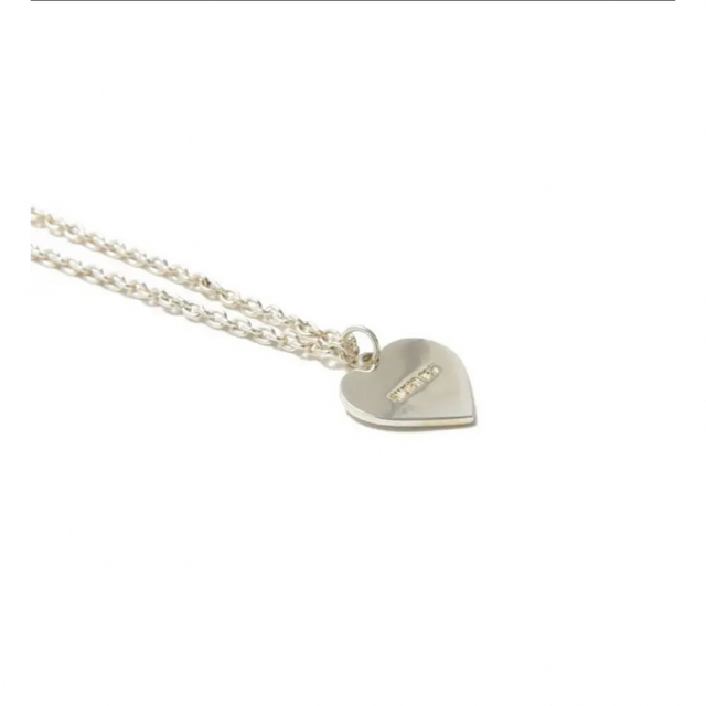 HUMAN MADE(ヒューマンメイド)のHUMAN MADE Heart Silver Necklace ネックレス メンズのアクセサリー(ネックレス)の商品写真