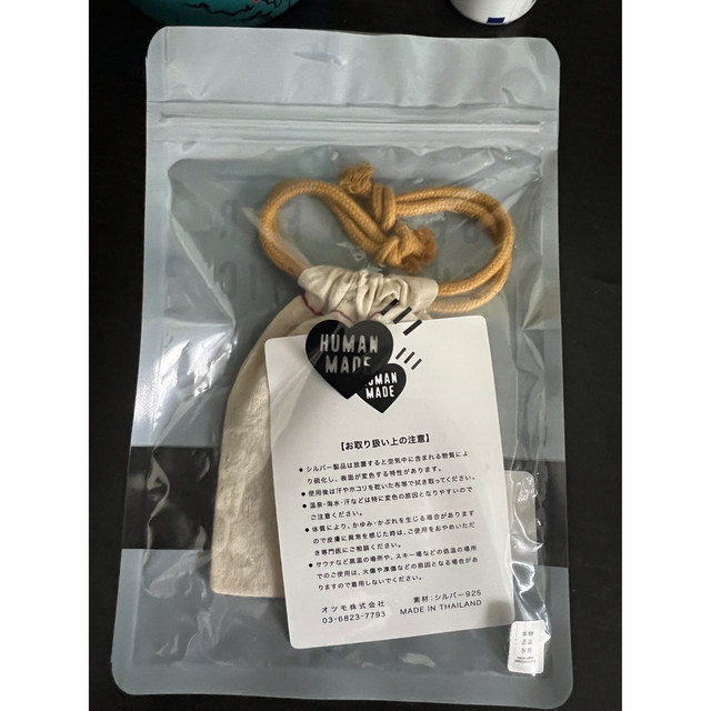 HUMAN MADE(ヒューマンメイド)のHUMAN MADE Heart Silver Necklace ネックレス メンズのアクセサリー(ネックレス)の商品写真