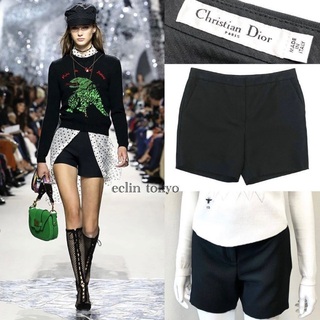 Christian Dior - ディオール スラックス ショート パンツ 黒