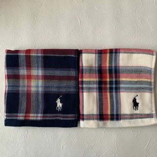 ポロラルフローレン(POLO RALPH LAUREN)のやまさく様専用ラルフローレンガーゼウォッシュタオル２枚セット(タオル/バス用品)