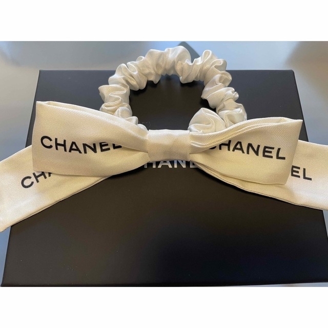 CHANEL シュシュ　リボン　新品未使用レディース