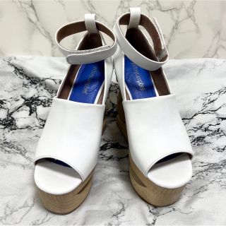 ジェフリーキャンベル(JEFFREY CAMPBELL)のJEFFREYCAMPBELL ジェフリーキャンベル スケートシューズ ホワイト(サンダル)