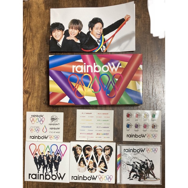 アルバム「rainboW」初回盤A 初回盤B 通常盤 通販盤