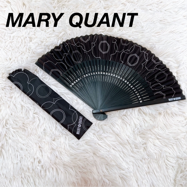 MARY QUANT(マリークワント)のMARY QUANT マリークワント 扇子  インテリア/住まい/日用品の日用品/生活雑貨/旅行(日用品/生活雑貨)の商品写真