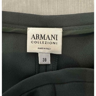 アルマーニ コレツィオーニ(ARMANI COLLEZIONI)のパンツ　38 ARMANI  silk混　春夏　放出(カジュアルパンツ)
