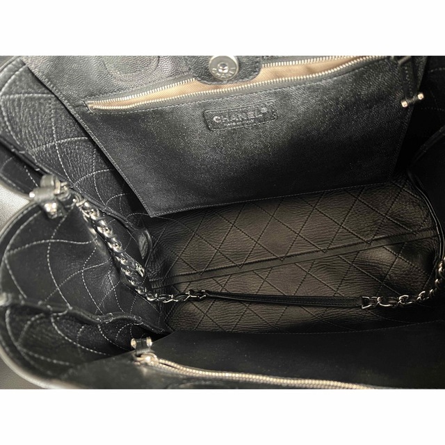 CHANEL(シャネル)のCHANEL シャネル　ラージ　トートバッグ　ショッピングバッグ レディースのバッグ(トートバッグ)の商品写真