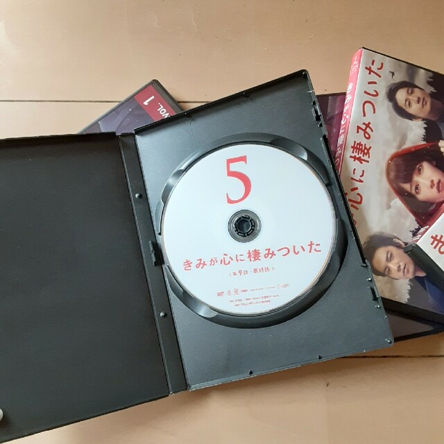 新品ケース入れ替え、 DVD きみが心に棲みついた 全5巻 全巻セット 吉岡里帆