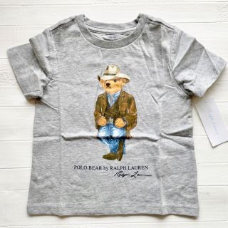 ラルフローレン(Ralph Lauren)の12m80cm   ウエスタンベア　グレー　ラルフローレン　半袖(Ｔシャツ)