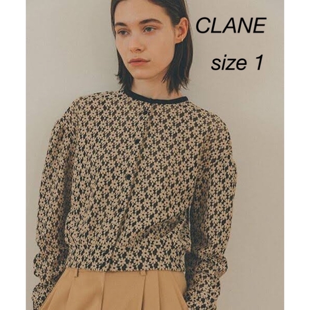 CLANE(クラネ)のCLANE クラネ  3Dフラワーレースカーディガン レディースのトップス(カーディガン)の商品写真