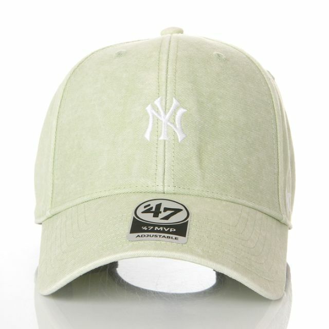 47 Brand(フォーティセブン)の【新品】47BRAND キャップ NY ニューヨーク ヤンキース 帽子 薄緑 メンズの帽子(キャップ)の商品写真