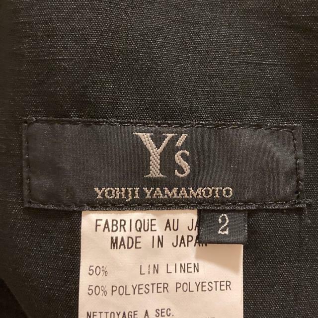 Y's(ワイズ)のY's(ワイズ) パンツ サイズ2 M メンズ - 黒 メンズのパンツ(その他)の商品写真