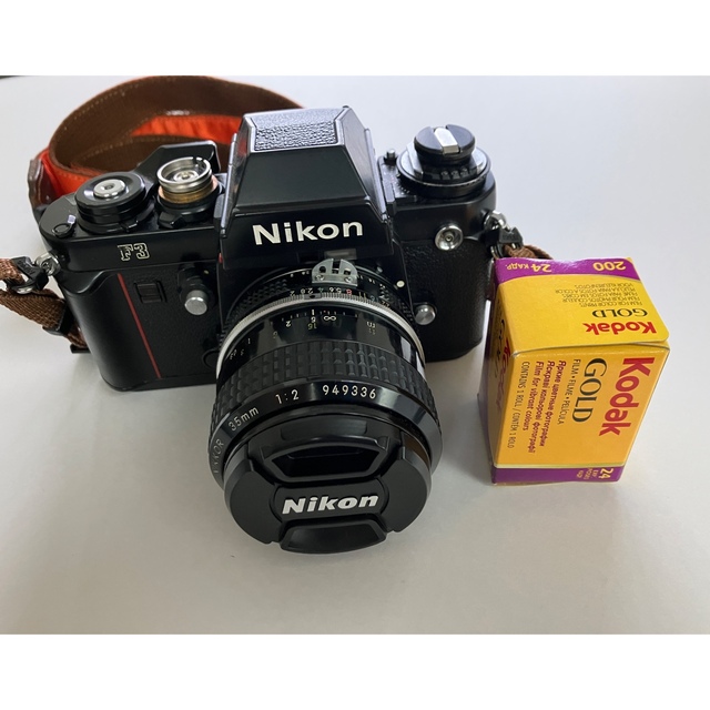 ニコン　NIKON　F3　フィルム一眼レフカメラ　レンズ2本セット