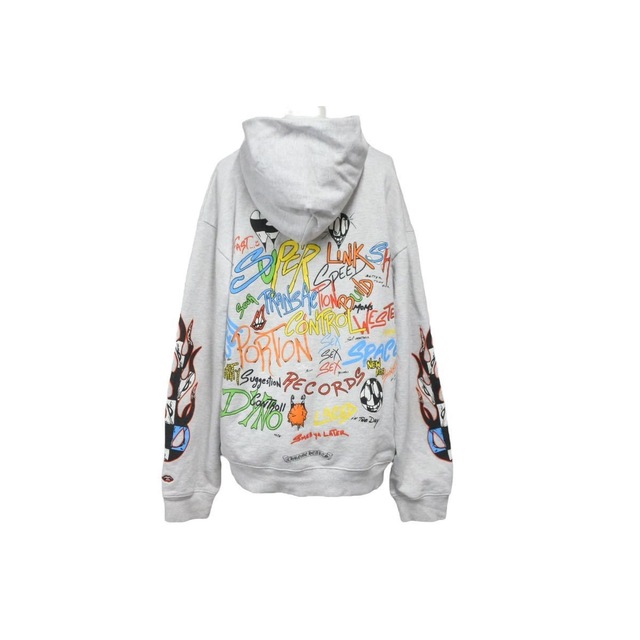 CHROME HEARTS クロムハーツ マッティボーイパーカー グレー コットン