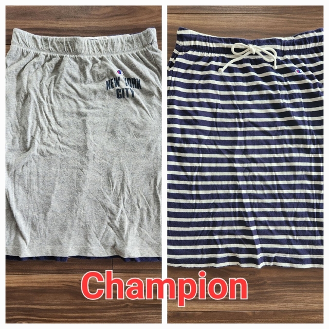 Champion(チャンピオン)のChampion チャンピオン　リバーシブル　スカート レディースのスカート(ひざ丈スカート)の商品写真