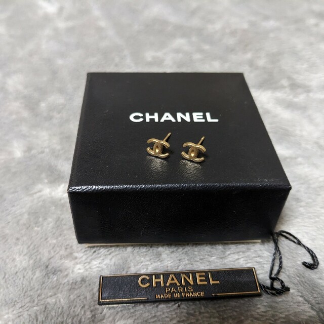 オシャレ ヴィンテージ シャネル CHANEL ゴールドココマーク ピアス
