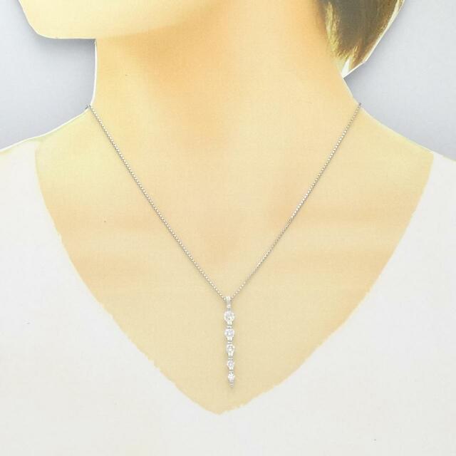 PT 2WAY ダイヤモンド ネックレス 1.00CT