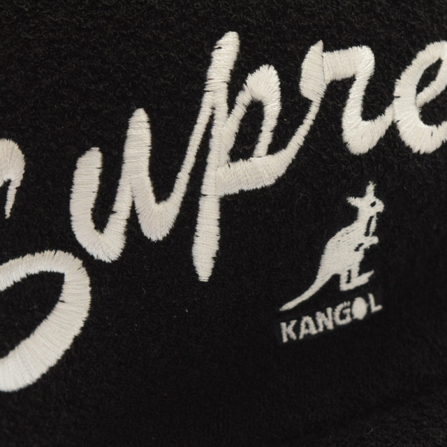 Supreme(シュプリーム)のSUPREME シュプリーム 21SS ×Kangol Bermuda Space cap ×カンゴール バミューダ スペースキャップ ブラック 帽子 メンズの帽子(キャップ)の商品写真