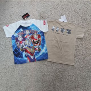 バンダイ(BANDAI)の【タグ付き新品】ウルトラマン　ウルトラヒーローズ　半袖Tシャツ120cm　2枚(Tシャツ/カットソー)