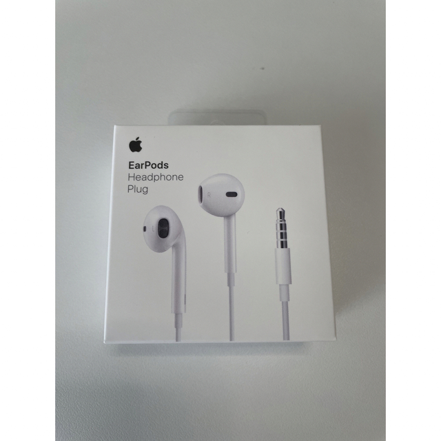 Apple(アップル)のEarPods with 3.5mm Headphone Plug   スマホ/家電/カメラのオーディオ機器(ヘッドフォン/イヤフォン)の商品写真