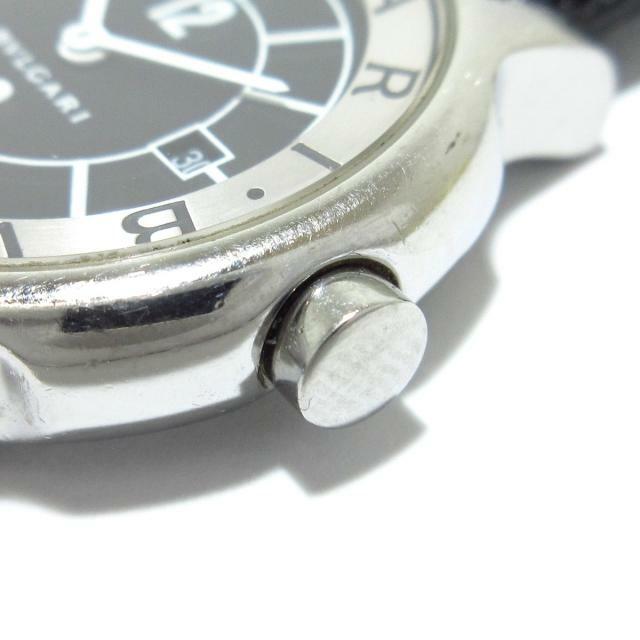 ブルガリ 腕時計 ソロテンポ ST29S SS 黒