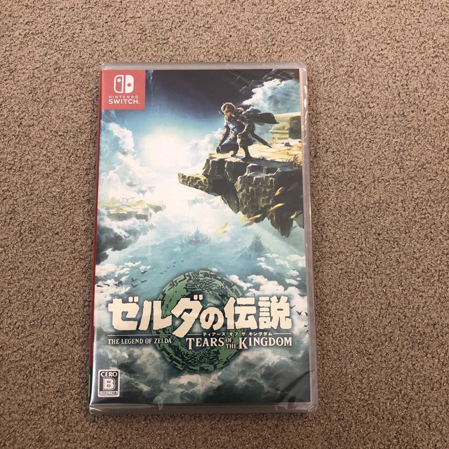 任天堂(ニンテンドウ)の「ゼルダの伝説 ティアーズ オブ ザ キングダム」 エンタメ/ホビーのゲームソフト/ゲーム機本体(家庭用ゲームソフト)の商品写真