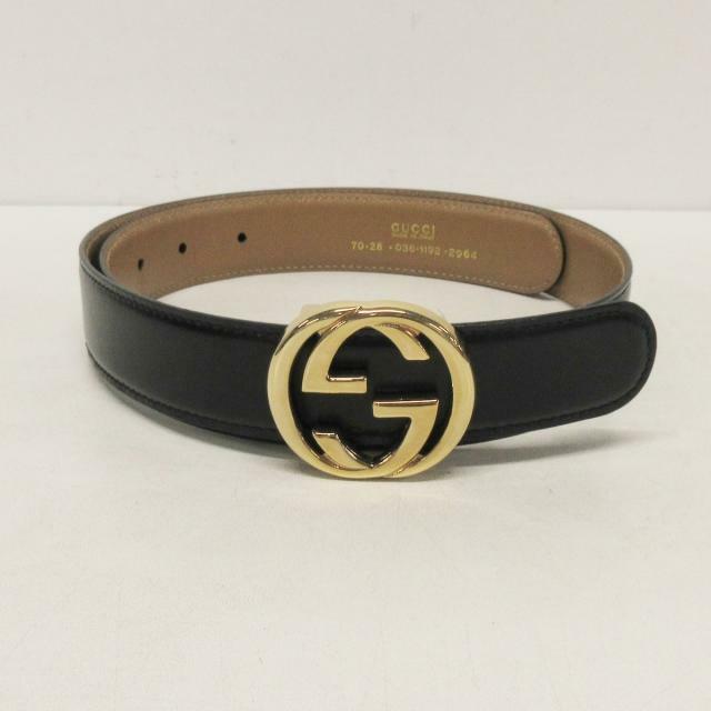 Gucci - GUCCI(グッチ) ベルト インターロッキングGの通販 by ブラン