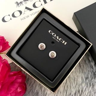 コーチ(COACH)の新品☆COACH(コーチ) メタル シルバー ピアス(ピアス)